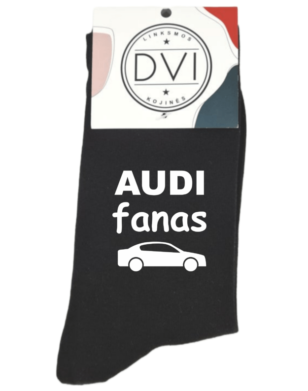 Kojinės "Audi fanas"